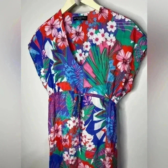 Pietro Brunelli Women’s Floral Maxi Dress Size Small - Picture 2 of 8